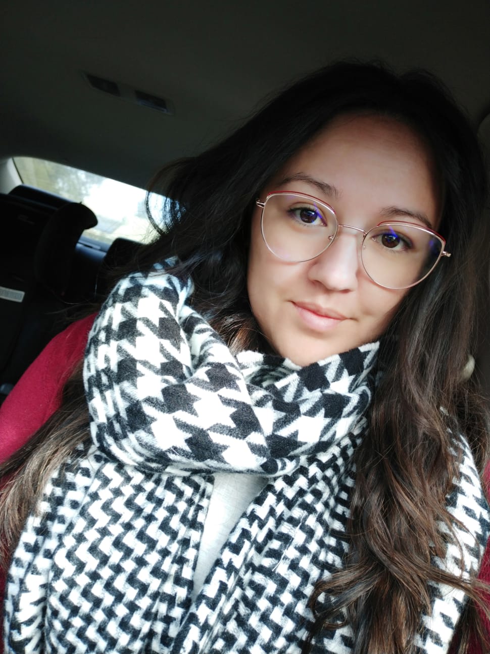 Maria — smiling outdoors